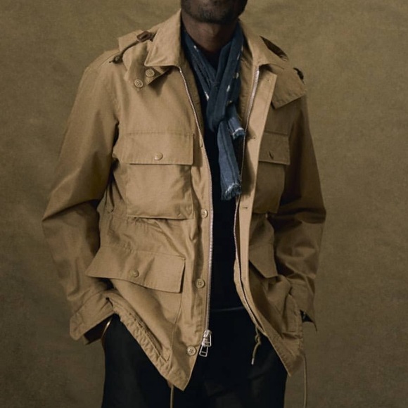 Buck Mason Other - Buck Mason Desert Khaki Storm Stopper Field Jacket Medium New $278 NWT